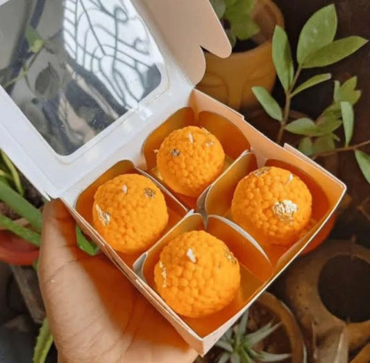 Noor-e-Ladoo (Set of 4 Candles)