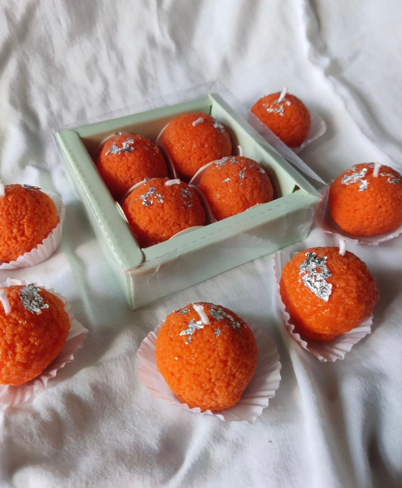 Noor-e-Ladoo (Set of 4 Candles)