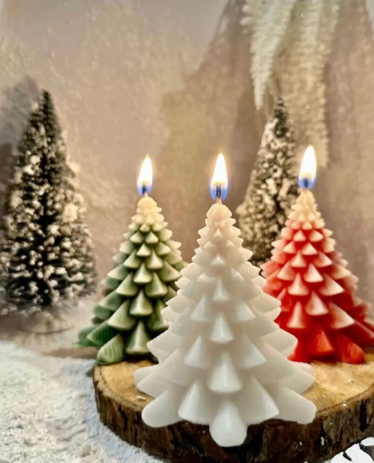 Christmas Tree Candle